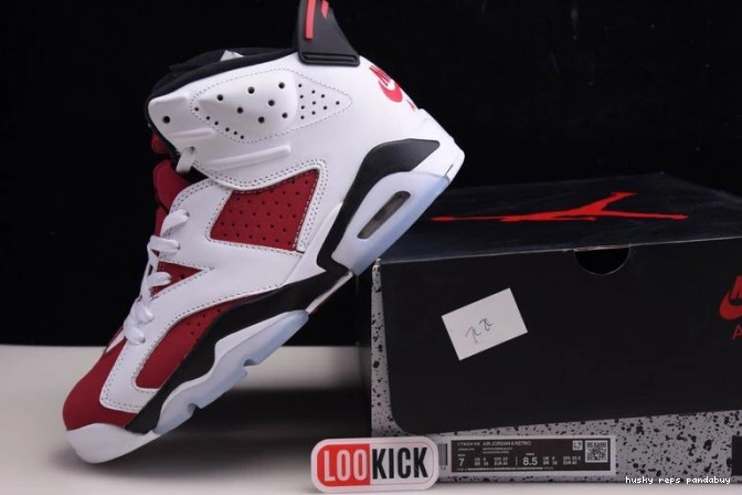 Rep Husky 'CARMINE' 2021 AIR 6 RETRO JORDAN CT8529-106 0814